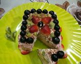 A picture of step 3 of Bread fruit cake.