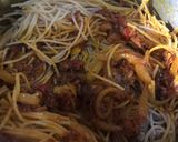A picture of step 3 of Spaghetti.