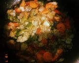 Foto del paso 3 de la receta: Tortilla de papa y zapallo y demás verduras