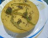 सूजी बेसन ढोकला (Suji besan dhokla recipe in Hindi) रेसिपी चरण 11 फोटो