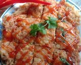 Gambar langkah 5 resipi Murtabak Maggi.