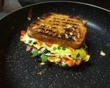 Pas rețetă Omlette-toast 3 fotografie