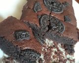 Foto langkah ke 4 dari resep Brownies Pisang Oreo.