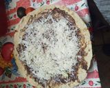 Foto del paso 3 de la receta: Tlayuda oaxaqueña con carne enchilada