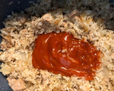 Foto del paso 3 de la receta: Económico y rápido arroz de atún y mejillones en lata con Olla GM H