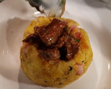 Foto del paso 5 de la receta: Mofongo Relleno de churrasco al estilo de PUERTO RICO