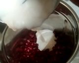 A picture of step 2 of Magical Purple Milk Shake.