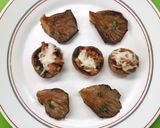Foto del paso 19 de la receta Champiñones Rellenos de Ternera, Cebolla y Mozzarella