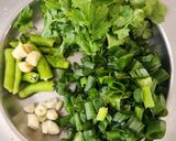 A picture of step 1 of Fresh Green Chana Tuver Vada.