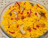 केसरिया भात (kesariya bhat recipe in Hindi) रेसिपी चरण 4 फोटो