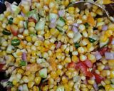 कॉर्न मैंगो चाट रेसिपी चरण 4 फोटो
