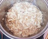 Hình bước làm 4 của món Canh mít nấu tôm