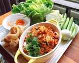 รูปขั้นตอนการทำที่ 5 ของ น้ำพริกอ่อง#อาหารไทยง่ายๆ