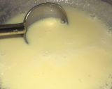 A picture of step 5 of Caramel custard Rava pudding.