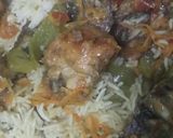 صورة لخطوة 8 من وصفة ارز بالدجاج المقلي
