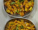 A picture of step 4 of Bhel chat.