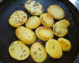 A picture of step 2 of Shallow fried Potato Chat.