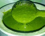 A picture of step 5 of Spinach Mustard Greens.