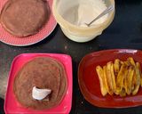Foto langkah ke 6 dari resep Dadar Gulung Pisang Nutella / Pancake isi Pisang Nutella.