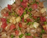 वेजिटेबल मसाला पुलाव (vegetable masala pulao recipe in hindi) रेसिपी चरण 3 फोटो