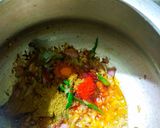 A picture of step 5 of Broken Wheat and Mixed Dal Khichdi.