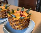Une image de l'étape 14 de Salade d ananas extra sweet aux cranberries fraîches et citron caviar.