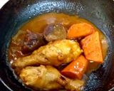 รูปขั้นตอนการทำที่ 5 ของ แกงมัสมั่นไก่มันม่วงมันเทศ