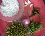 A picture of step 1 of मूग डोसा/ चिला#goldenapron3.