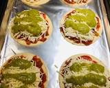 Mini Shredded Salsa Chicken Tortilla Pizzas recipe step 6 photo
