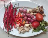 Foto langkah ke 3 dari resep Sambal pete cumi asin.