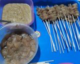 Foto langkah ke 8 dari resep Sate ayam kuah kacang.