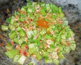 Foto langkah ke 3 dari resep Tumis Sawi Pahit Semi Pedas.