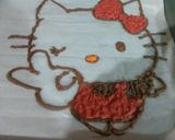Foto langkah ke 8 dari resep Black forest birth day cake + tips menghias unt pemula.