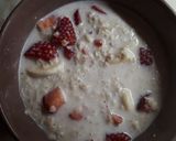 Epres-banános zabkása recept fázis 1 fotója