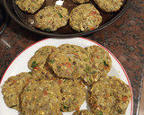 Foto del paso 8 de la receta: Hamburguesas de lentejas y arvejas partidas veganas 🌿🍔