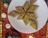 A picture of step 5 of Chana Barfi.
