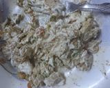 A picture of step 6 of Chilli garlic chease mayo chicken bread.