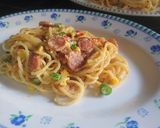 Foto langkah ke 4 dari resep Sphagetti Alfredo.