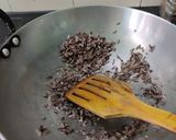 A picture of step 2 of Black Rice Poha milk, coconut milk kheer.