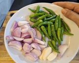 Foto langkah ke 3 dari resep Resep Ikan Asin Tempe Sambal Ijo Enak dan Bikin Boros Nasi.