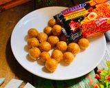 Foto langkah ke 6 dari resep Cilok Mie Goreng.