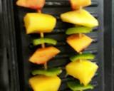 Mango & Peach Shashlik with Honey glazed recipe step 3 photo