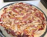 A picture of step 5 of Two ingredient pizza dough.