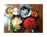 Foto langkah ke 1 dari resep Mie goreng merah.