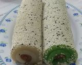 Foto langkah ke 8 dari resep (222) Mochi Gulung Pandan.