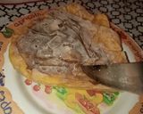 A picture of step 8 of Mango choco ice mousse.