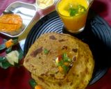 A picture of step 6 of Mango sweet paratha.