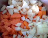 Foto del paso 1 de la receta: Crema de calabaza y pera