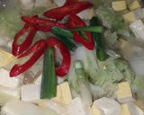 Foto langkah ke 3 dari resep Sayur Tahu dan Sawi Putih.