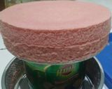 Foto langkah ke 10 dari resep Brownis pink kukus.